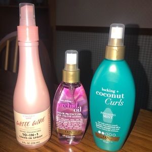 OGX and Unwined by Hask Hair Care Set of 3